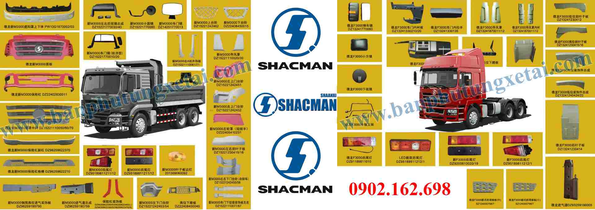Phụ tùng xe tải Shacman chính hãng